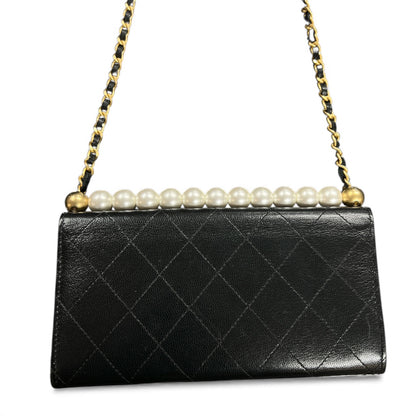 CHANEL Matelasse Chain Wallet Shoulder Bag CH2034