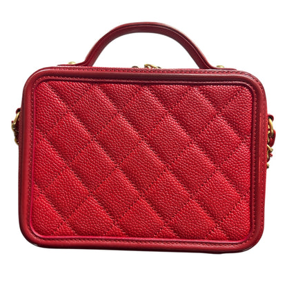 CHANEL Filigree Small Vanity Shoulder Bag CH2021