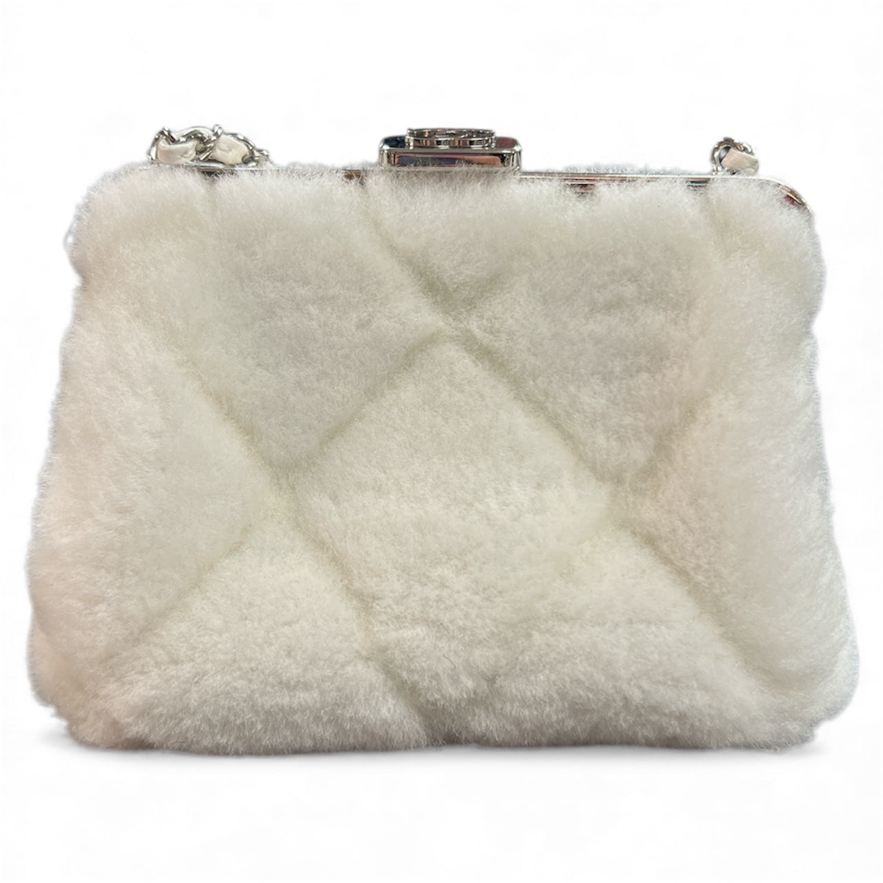 CHANEL Fur Mini Shoulder Pouch CH1995