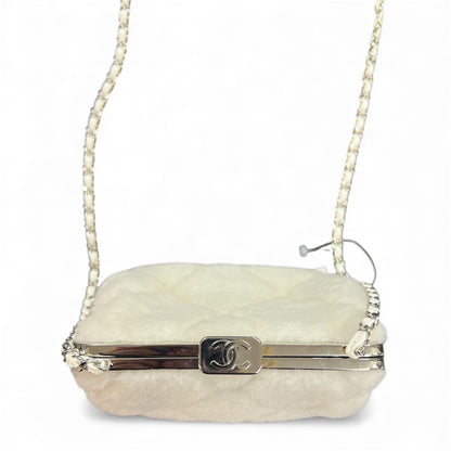 CHANEL Fur Mini Shoulder Pouch CH1995