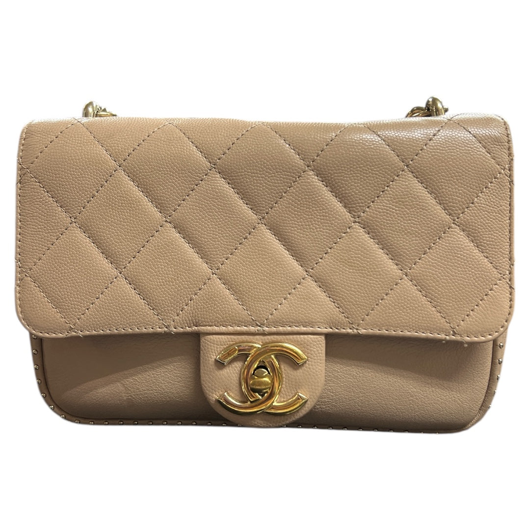 CHANEL 2-Way Chain Shoulder Bag CH1992