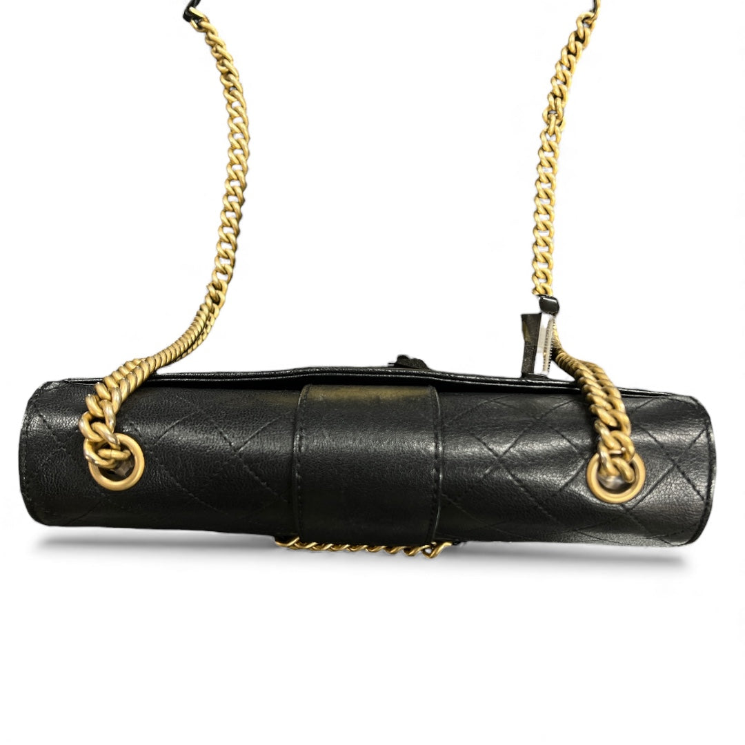 CHANEL ブラックレザー　チェーンバック CHANEL ブラック レザー チェーンショルダーバッグ CH1991 – T-Family
