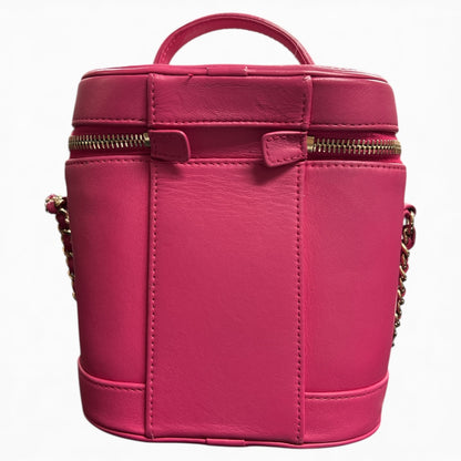 CHANEL Pink Vanity 2-Way Chain Shoulder Bag CH1979