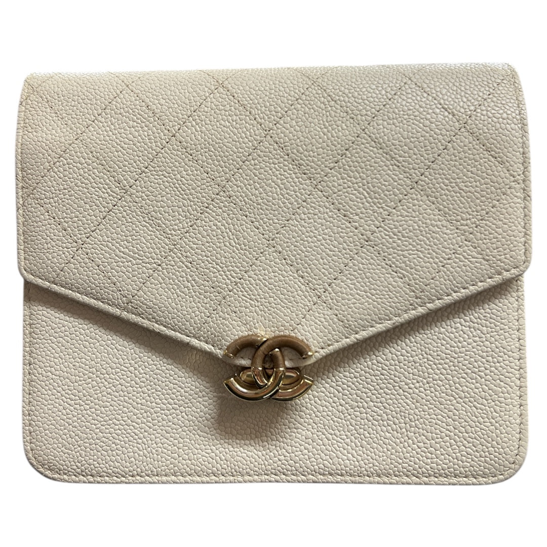 CHANEL Matelassé Chain Wallet Bag CH1977