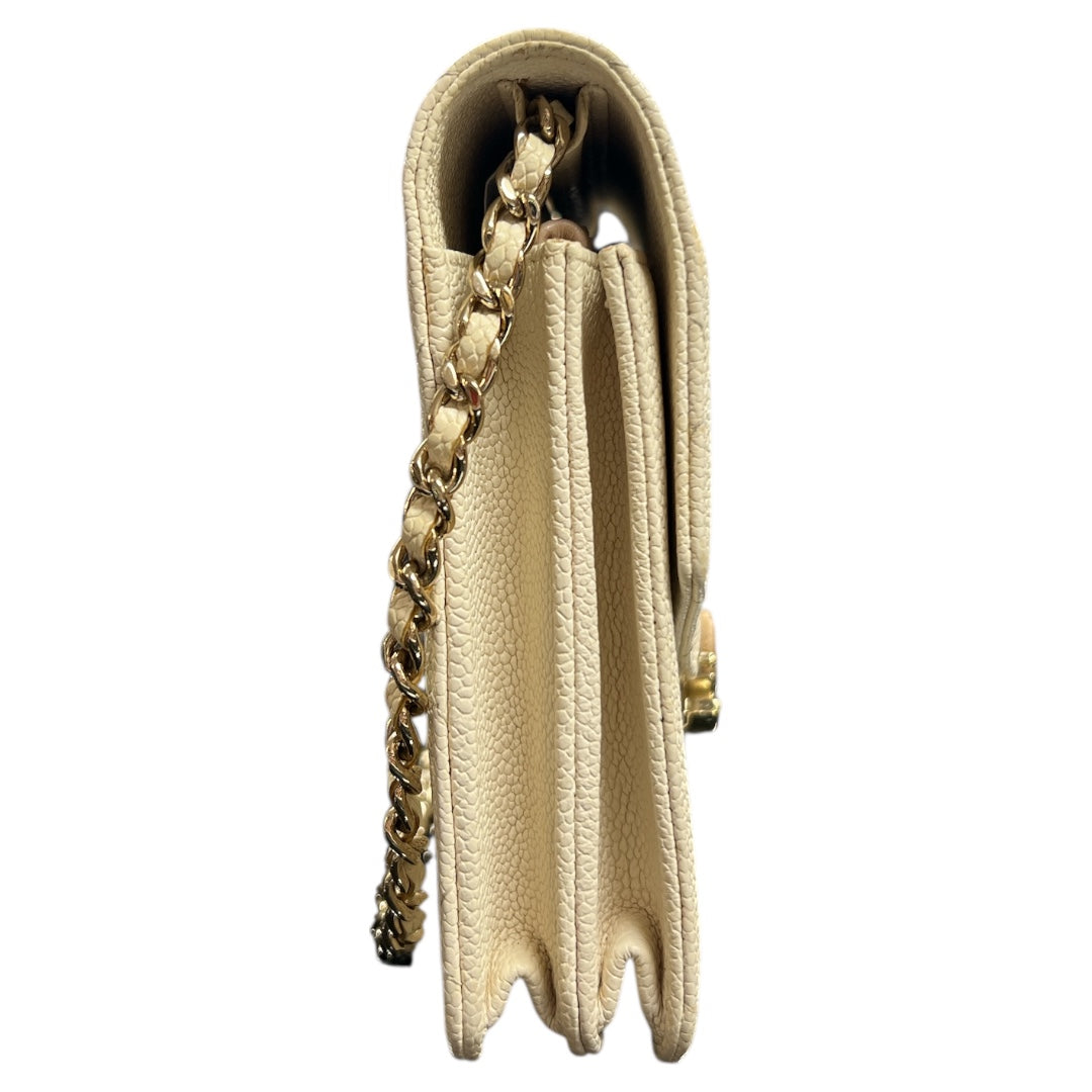 CHANEL Matelassé Chain Wallet Bag CH1977