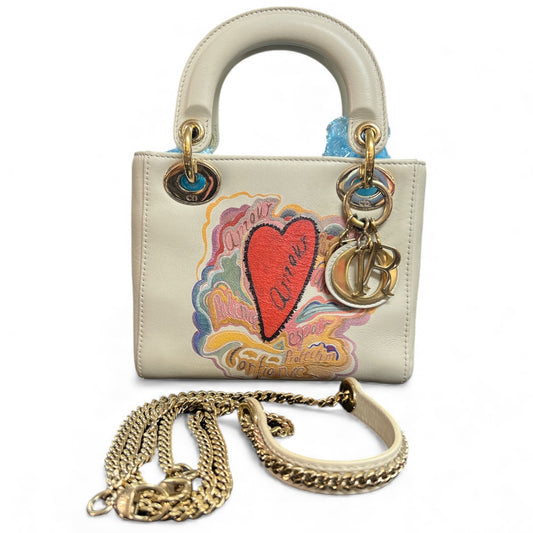 Dior Lady Dior Mini Shoulder Handbag  Ch1965