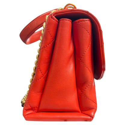 CHANEL Matelassé Lambskin 2Way Handbag CH1941