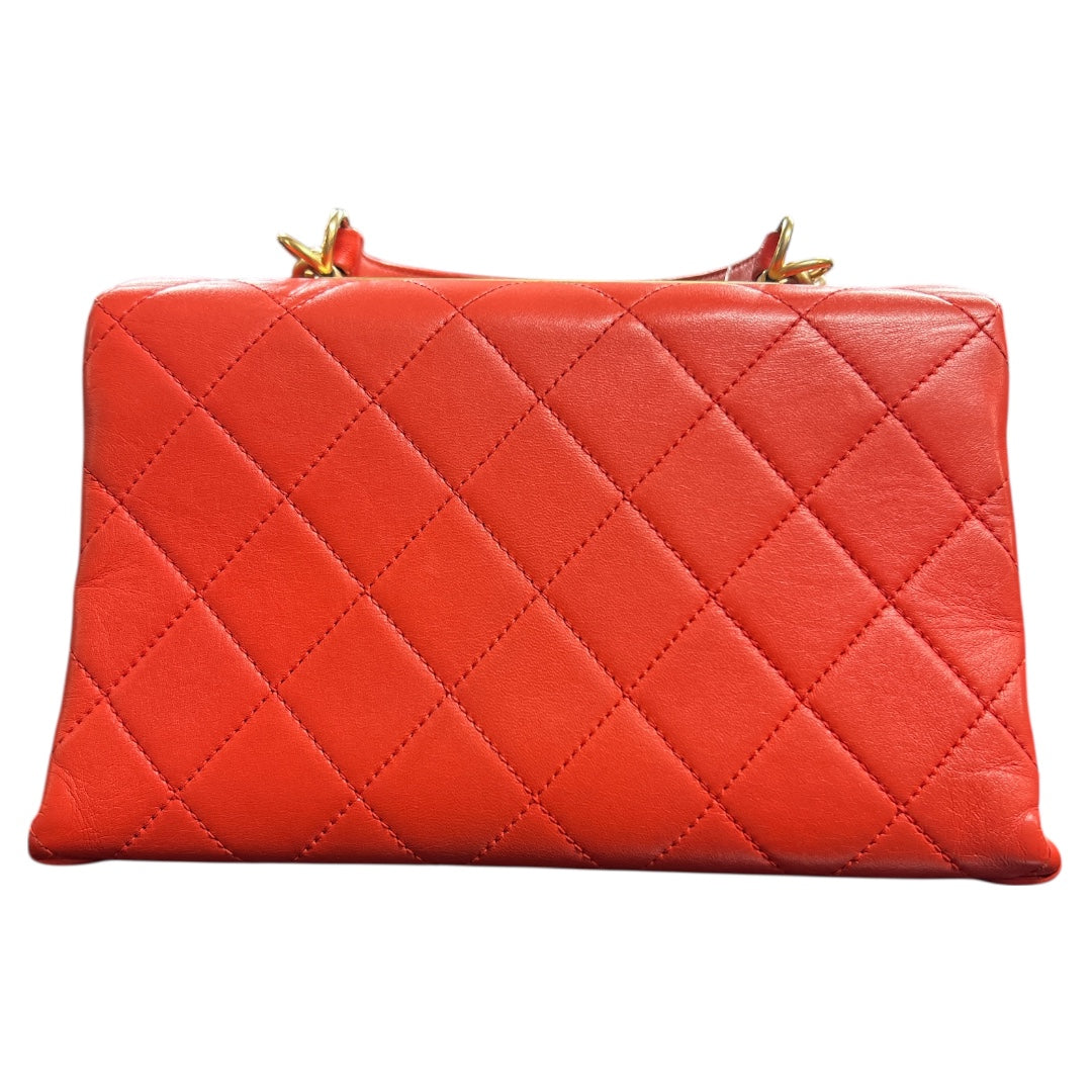 CHANEL Matelassé Lambskin 2Way Handbag CH1941