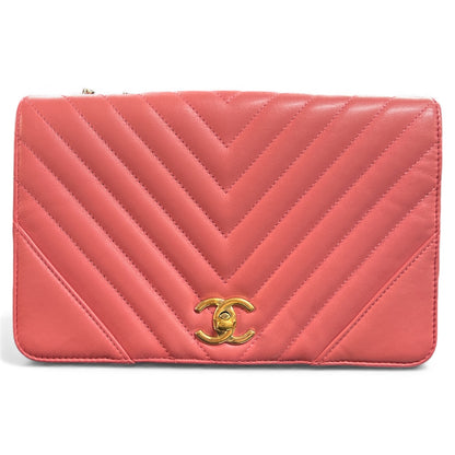 CHANEL Coral Pink Shoulder Bag CH1903