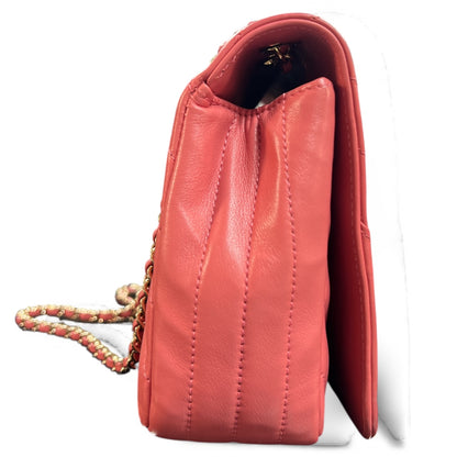 CHANEL Coral Pink Shoulder Bag CH1903