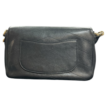 CHANEL Black 2-Way Shoulder Handbag CH1886