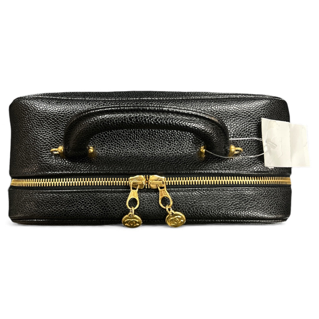 CHANEL ブラックバニティ 2WayショルダハンドーバッグCH1871 – T-Family