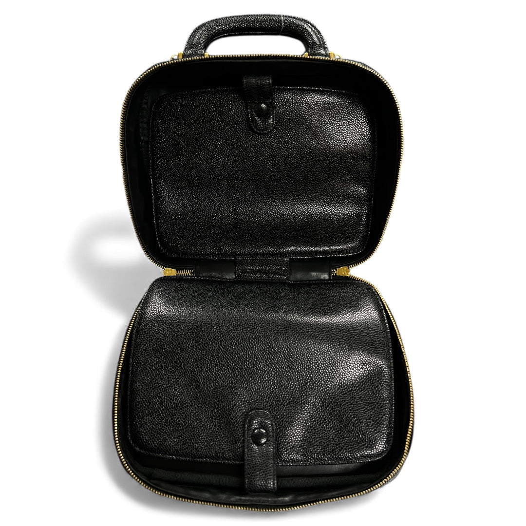 CHANEL Black Vanity 2-Way Shoulder/Handbag CH1871