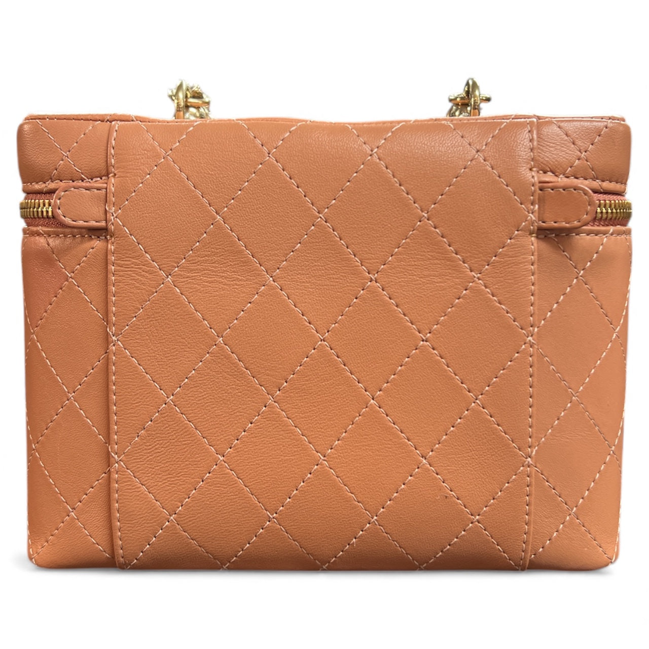 CHANEL Vanity 2-Way Bag Pink C1779