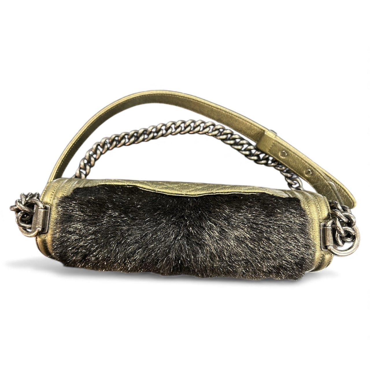 CHANEL Boy Chanel Gold Shoulder Bag CH1680