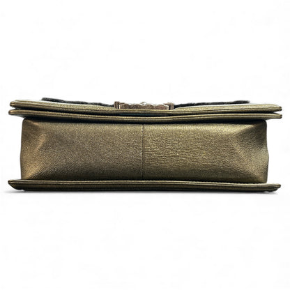 CHANEL Boy Chanel Gold Shoulder Bag CH1680