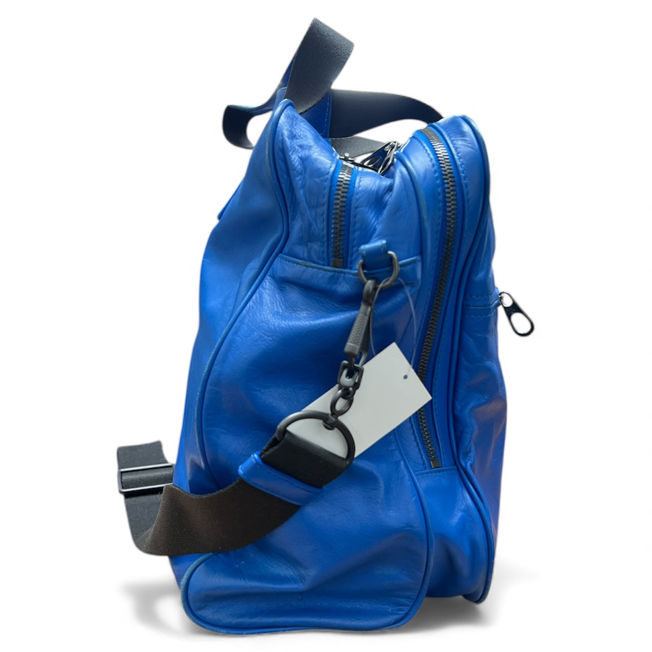 BOTTEGA VENETA Blue Leather Shoulder Bag Bo25