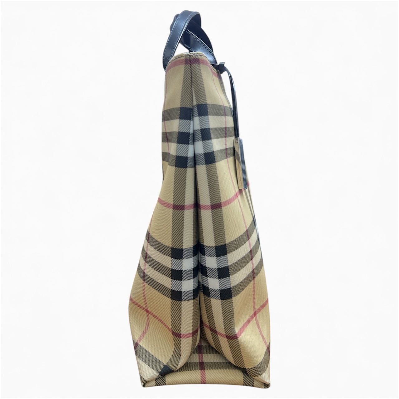 Burberry Check Tote Bag BU1030