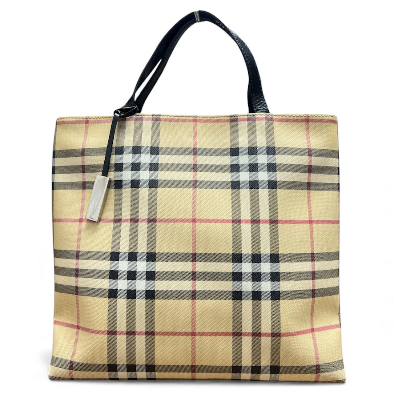 Burberry Check Tote Bag BU1030