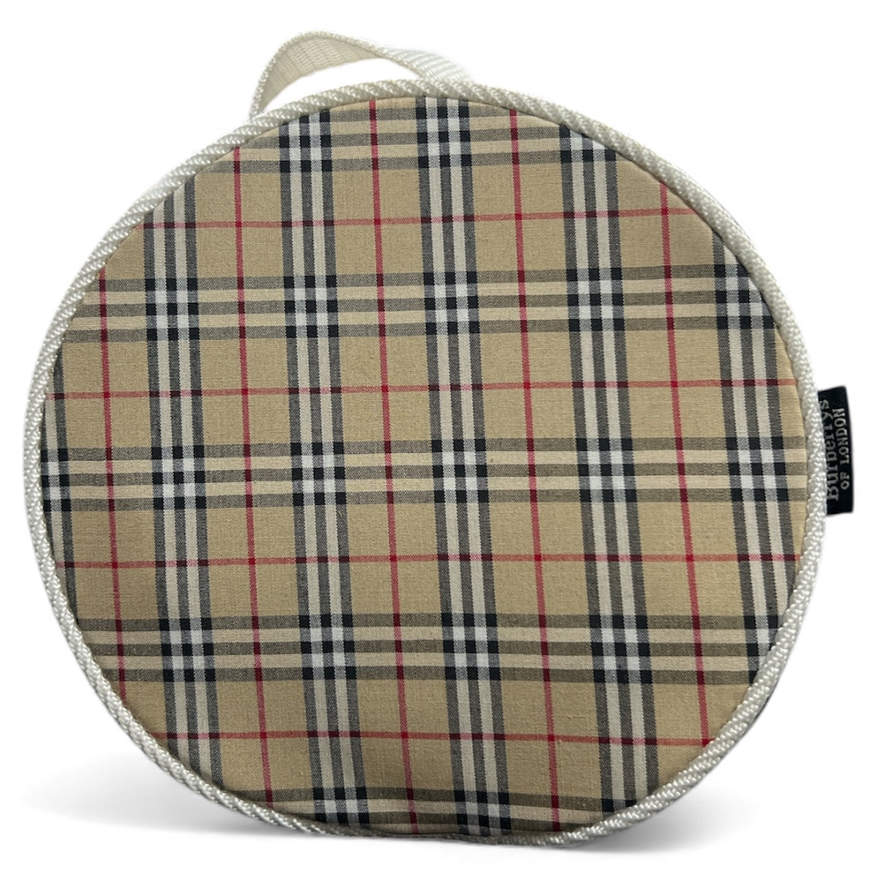 Burberry's Checkered Round Pouch BU743
