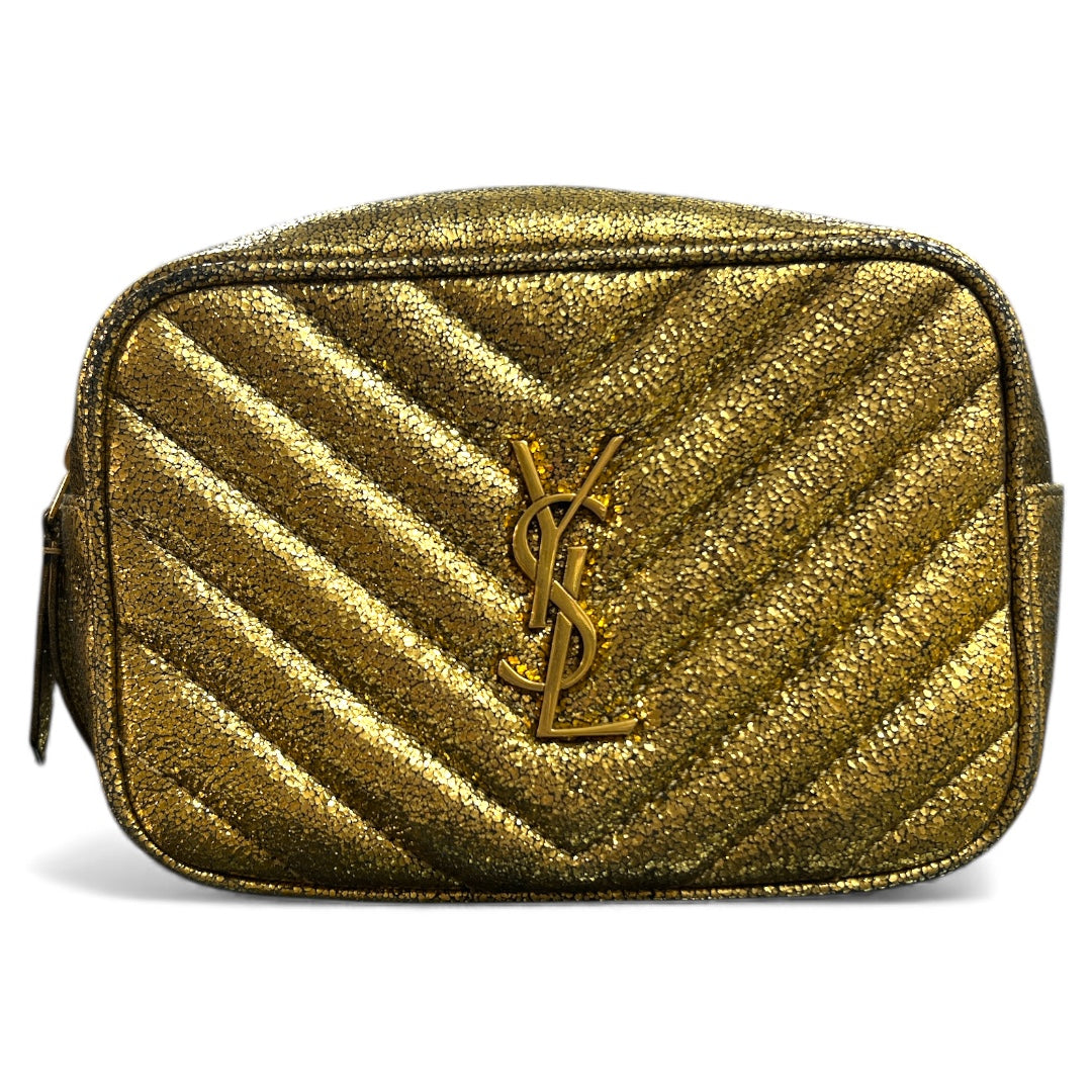 Yves Saint Laurent Gold Shoulder Bag Yv148
