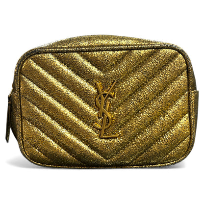Yves Saint Laurent Gold Shoulder Bag Yv148