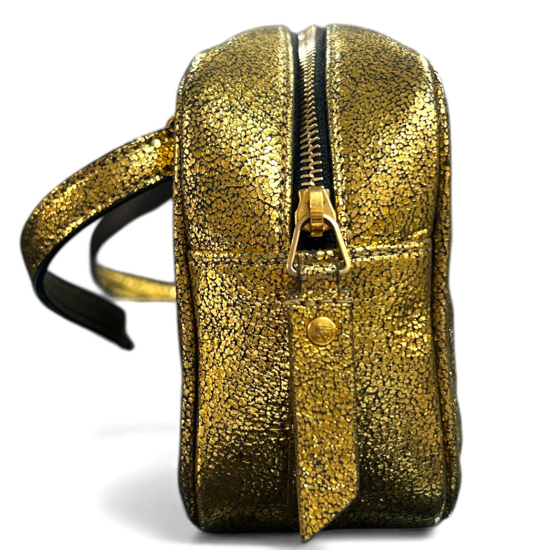 Yves Saint Laurent Gold Shoulder Bag Yv148