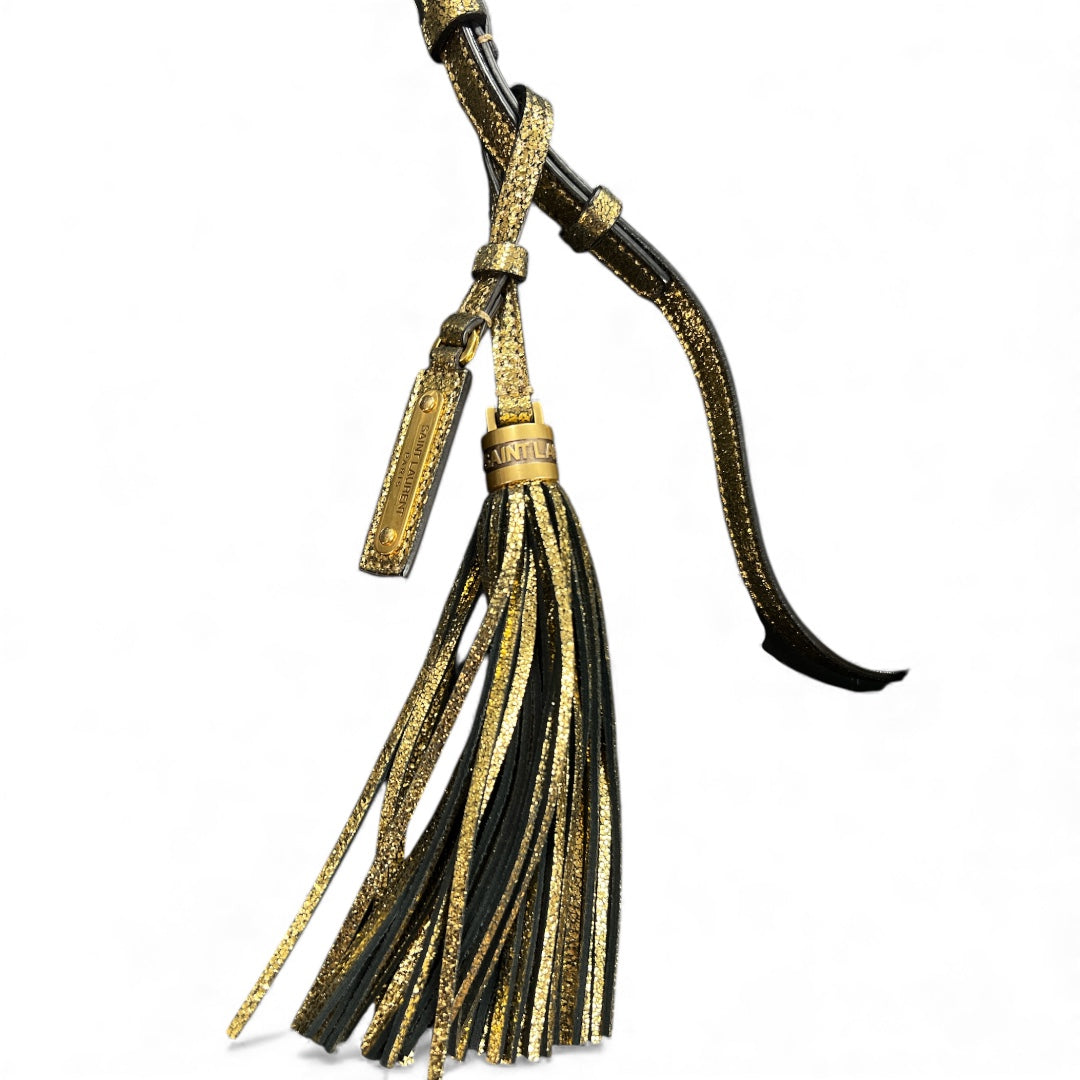 Yves Saint Laurent Gold Shoulder Bag Yv148