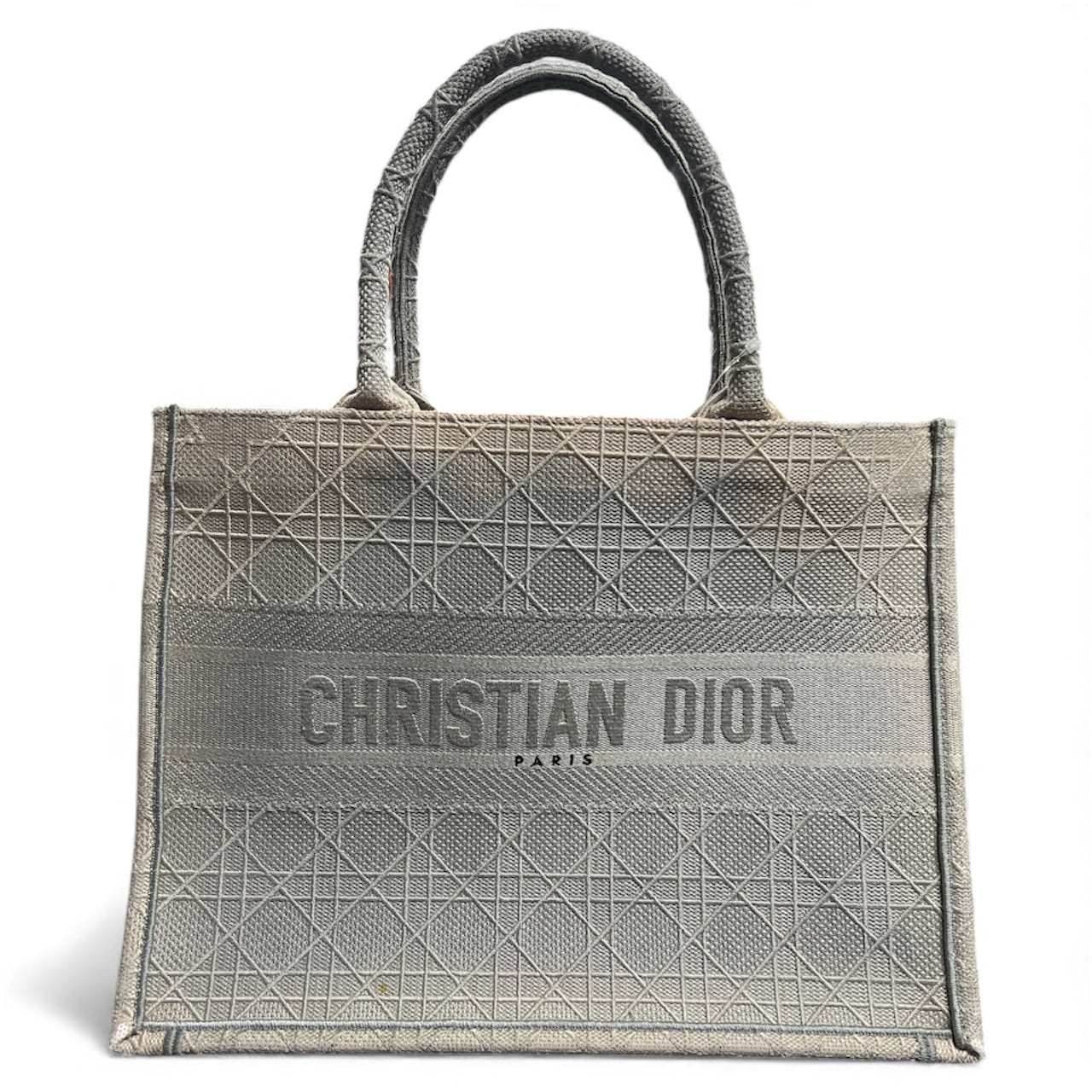 Christian Dior Gray Tote Bag Ch1934