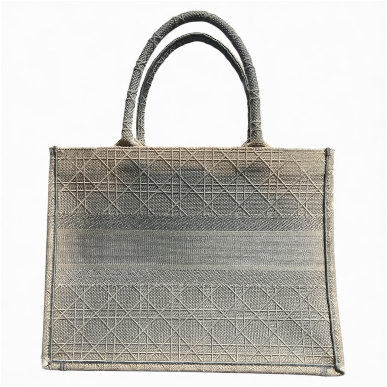 Christian Dior Gray Tote Bag Ch1934
