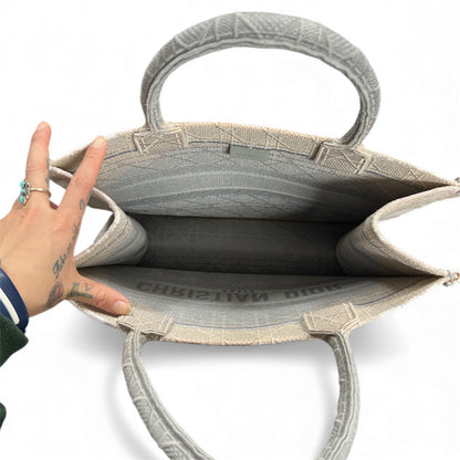 Christian Dior Gray Tote Bag Ch1934