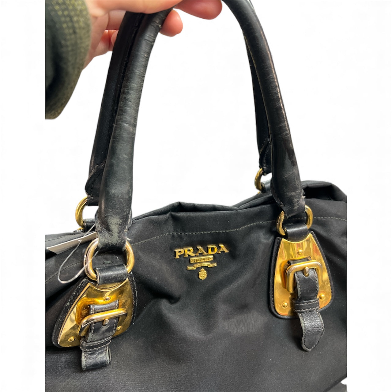 PRADA Black Nylon Bag PR119