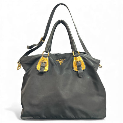 PRADA Black Nylon Bag PR119
