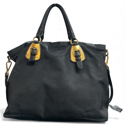 PRADA Black Nylon Bag PR119