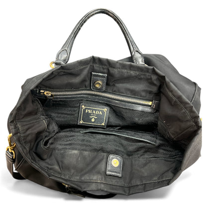 PRADA Black Nylon Bag PR119