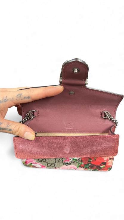 GUCCI Floral Shoulder Bag GU517
