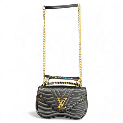 LOUIS VUITTON Black New Wave PM Noir LO2119