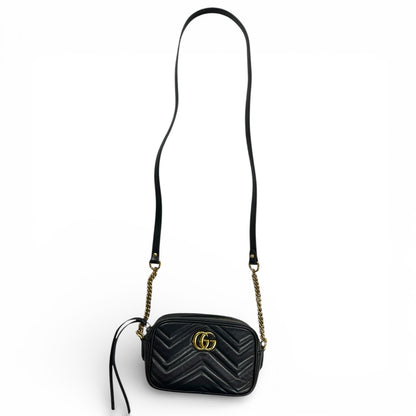 GUCCI GG Marmont Mini Camera Bag Gu533