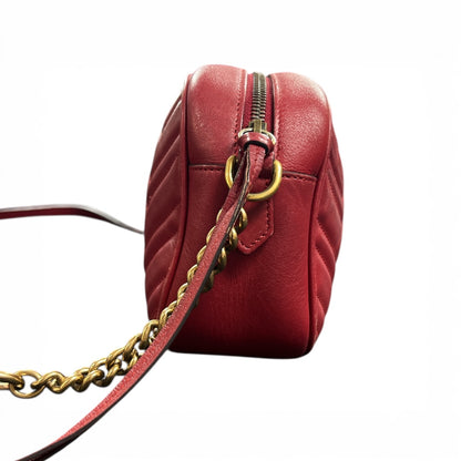 GUCCI GG Marmont Chain Shoulder Bag Gu530