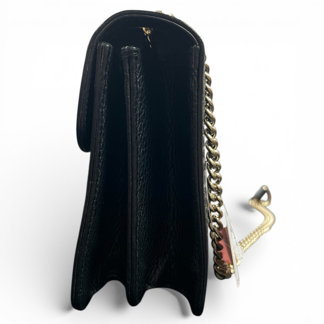 GUCCI Black Chain Wallet Gu513