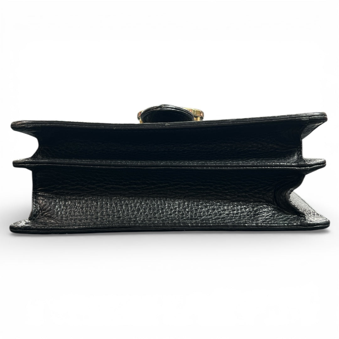 GUCCI Black Chain Wallet Gu513