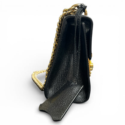 GUCCI Black Leather B-Star Shoulder Bag Gu508