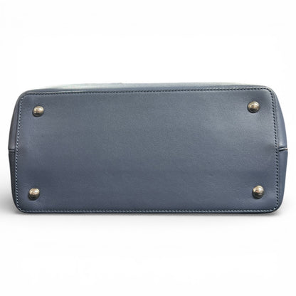 FENDI Dark Blue Leather Handbag FE332