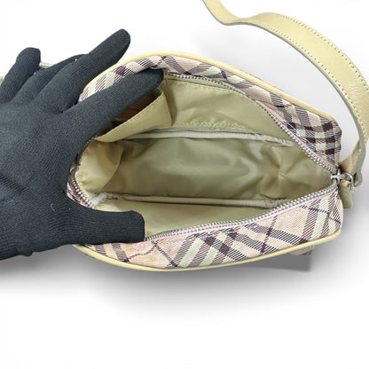 Burberry Check Pattern Shoulder Bag BU1042