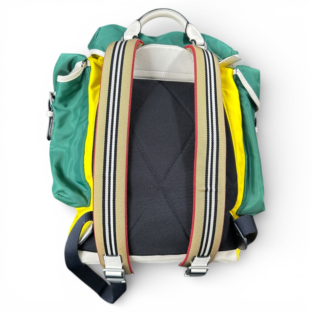 BURBERRY Backpack Yellow/Green BU952