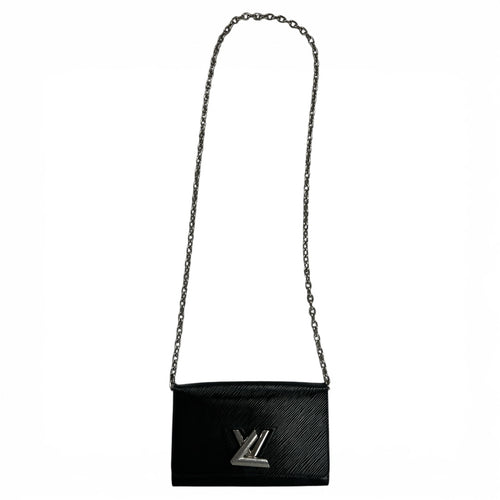 Louis Vuitton Epi Leather Shoulder Bag Black LO2120