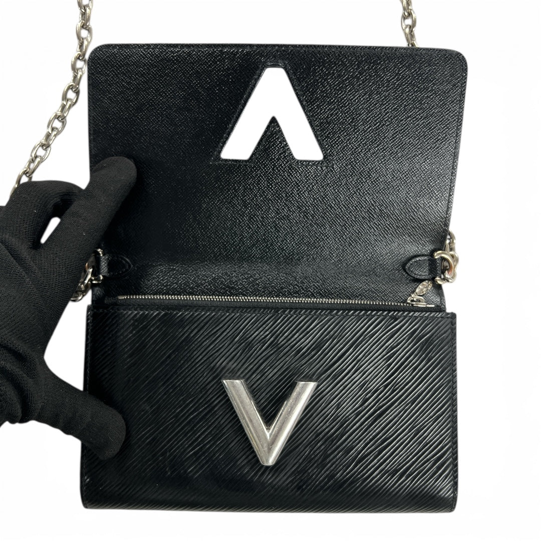 Louis Vuitton Epi Leather  Shoulder Bag Black LO2120