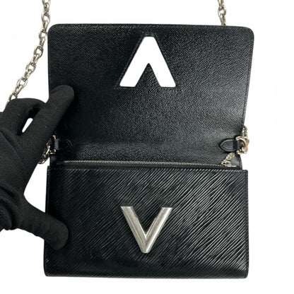 Louis Vuitton Epi Leather  Shoulder Bag Black LO2120