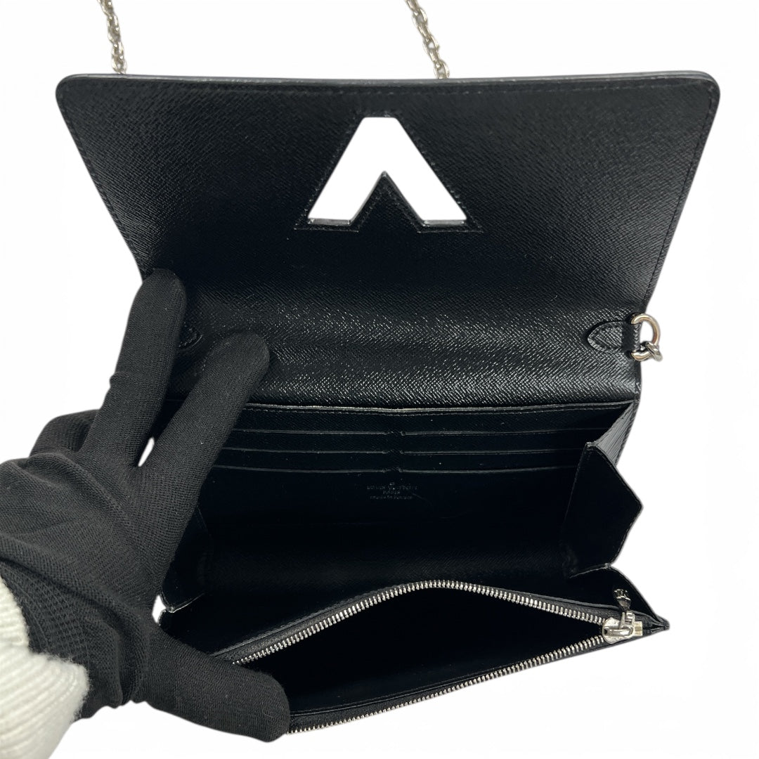 Louis Vuitton Epi Leather  Shoulder Bag Black LO2120