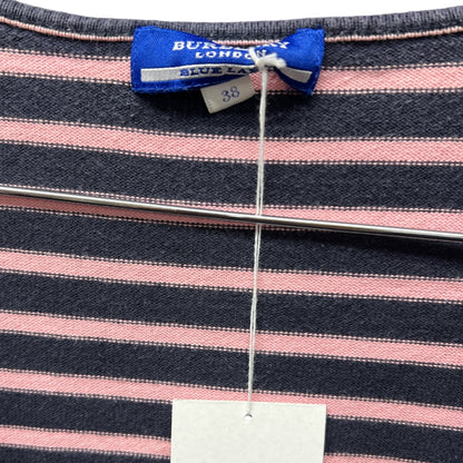 BURBERRY LONDON Striped Knit Top BU1213